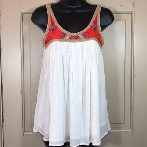 Romeo & Juliet Couture Embroidered Tank